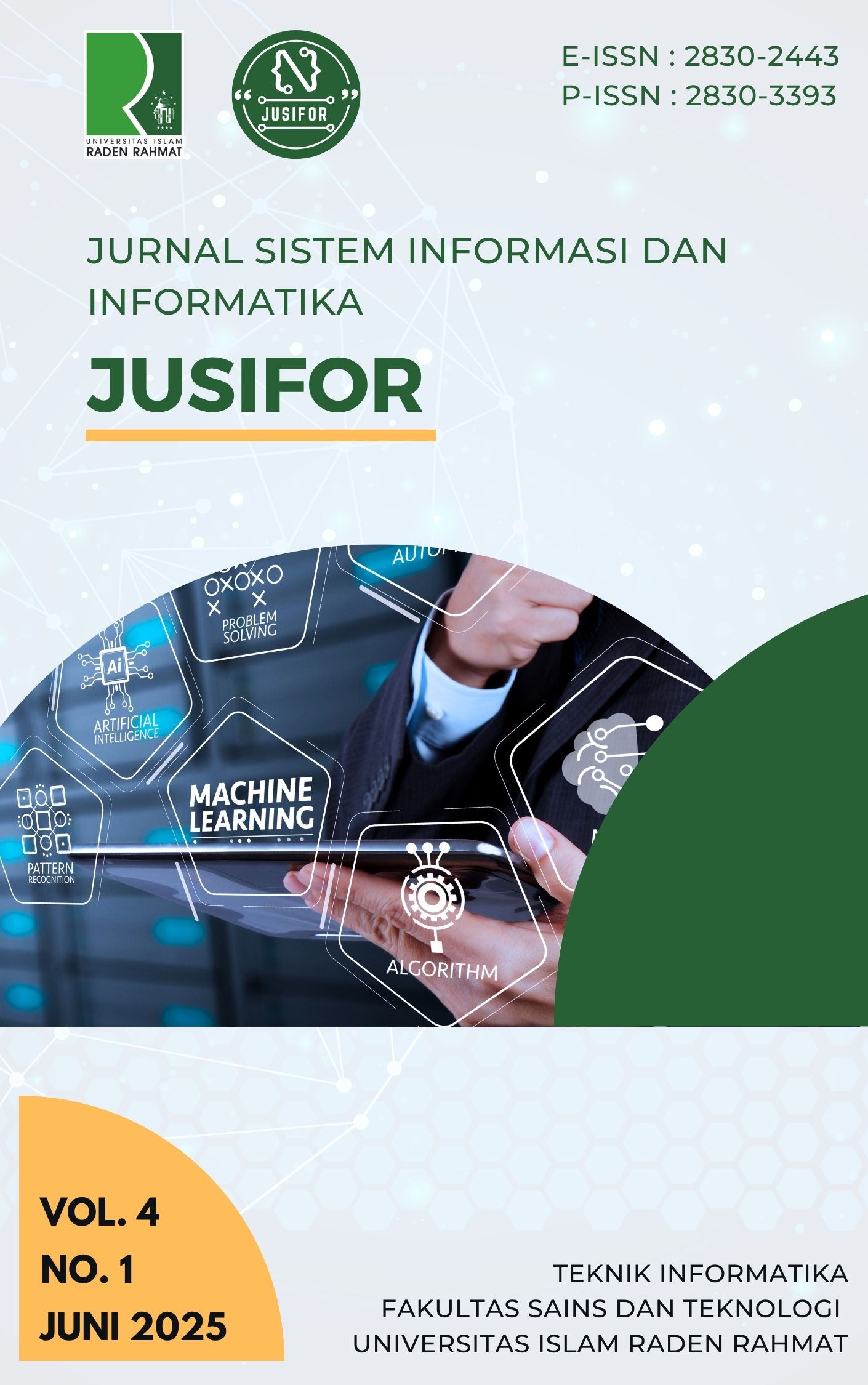 Vol 4 No 1 (2025): JUSIFOR - Juni 2025 | JUSIFOR : Jurnal Sistem ...