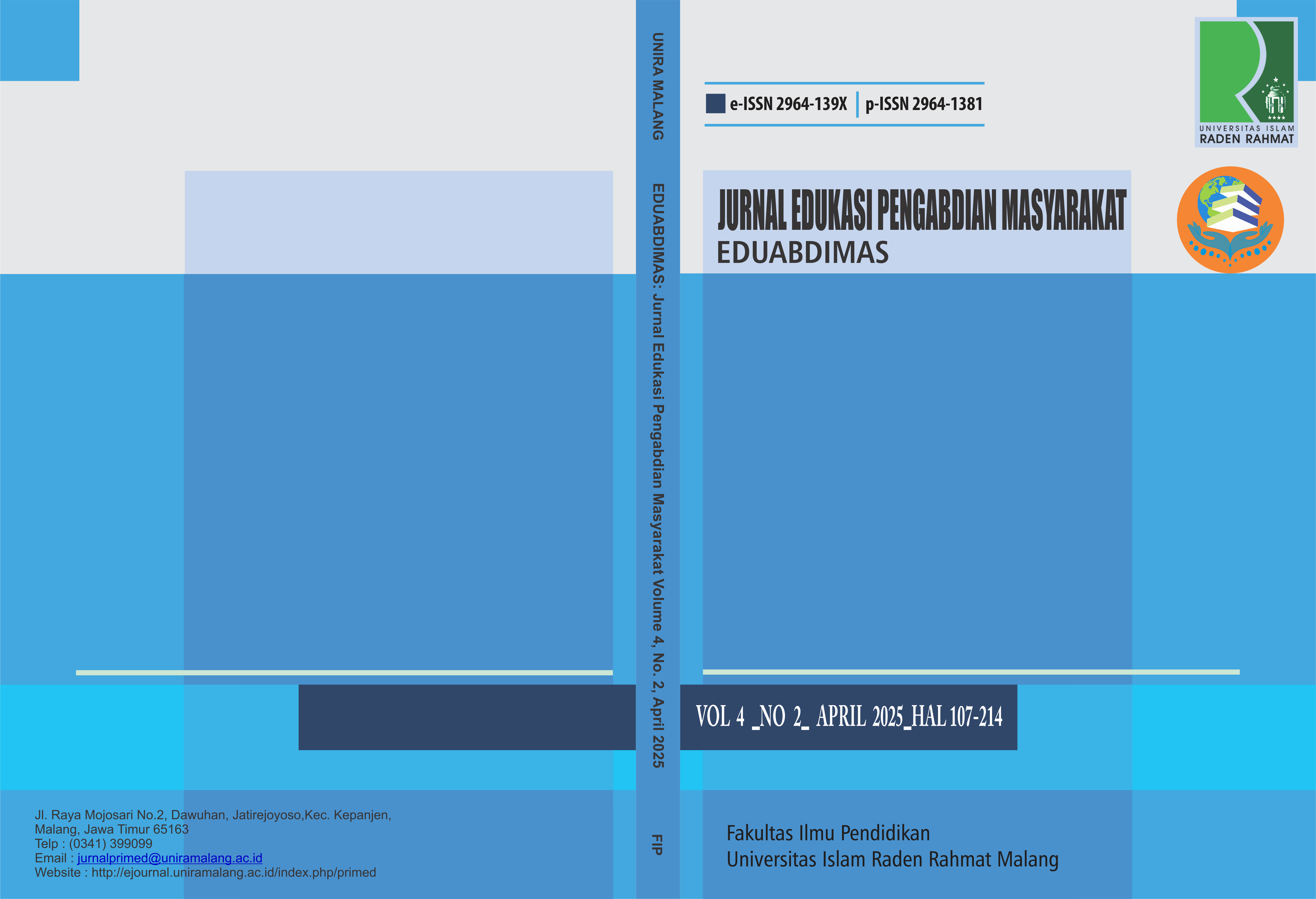 Vol 4 No 2 (2025): APRIL 2025 | Jurnal Edukasi Pengabdian Masyarakat