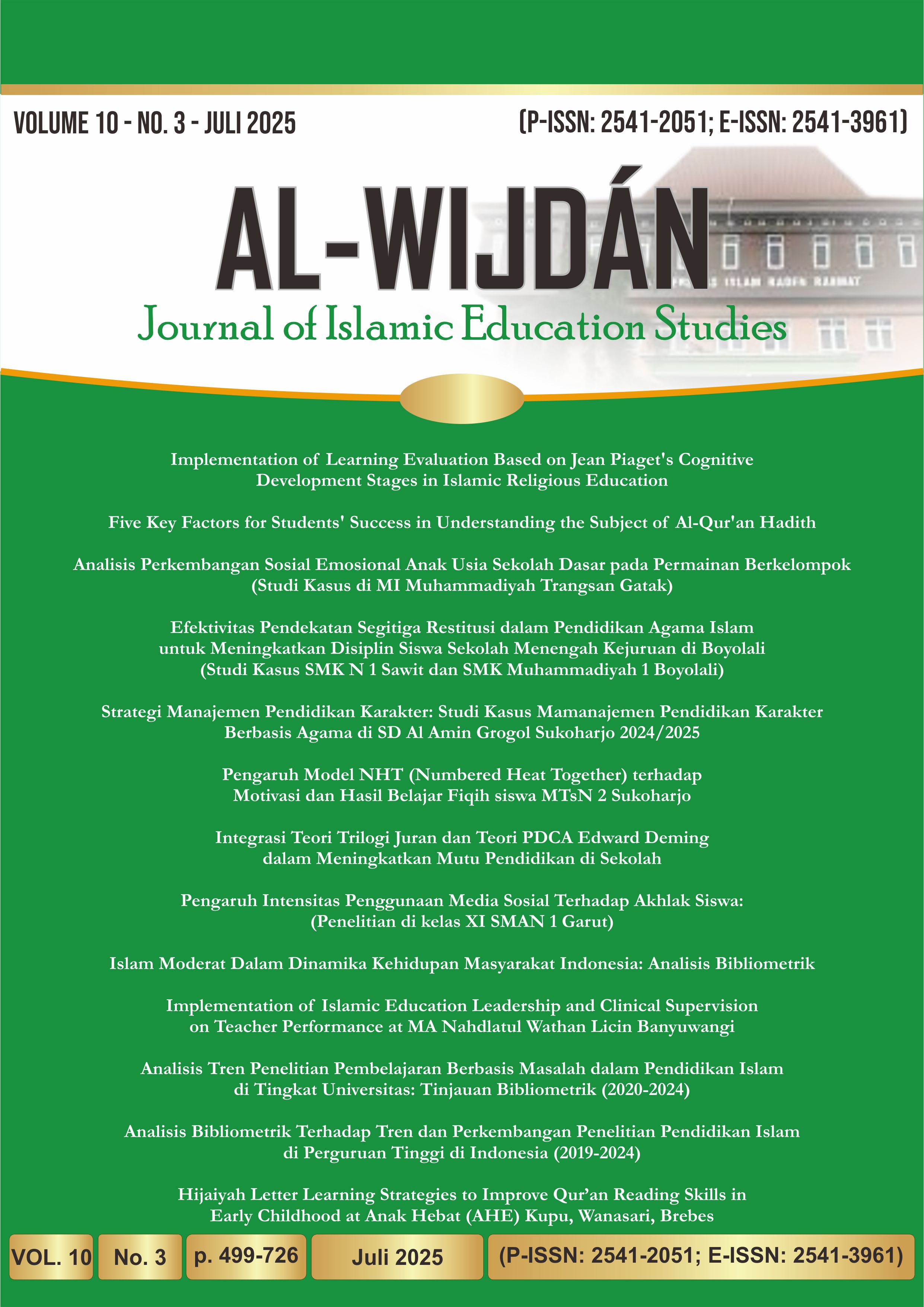 					View Vol. 10 No. 3 (2025): Juli 2025
				