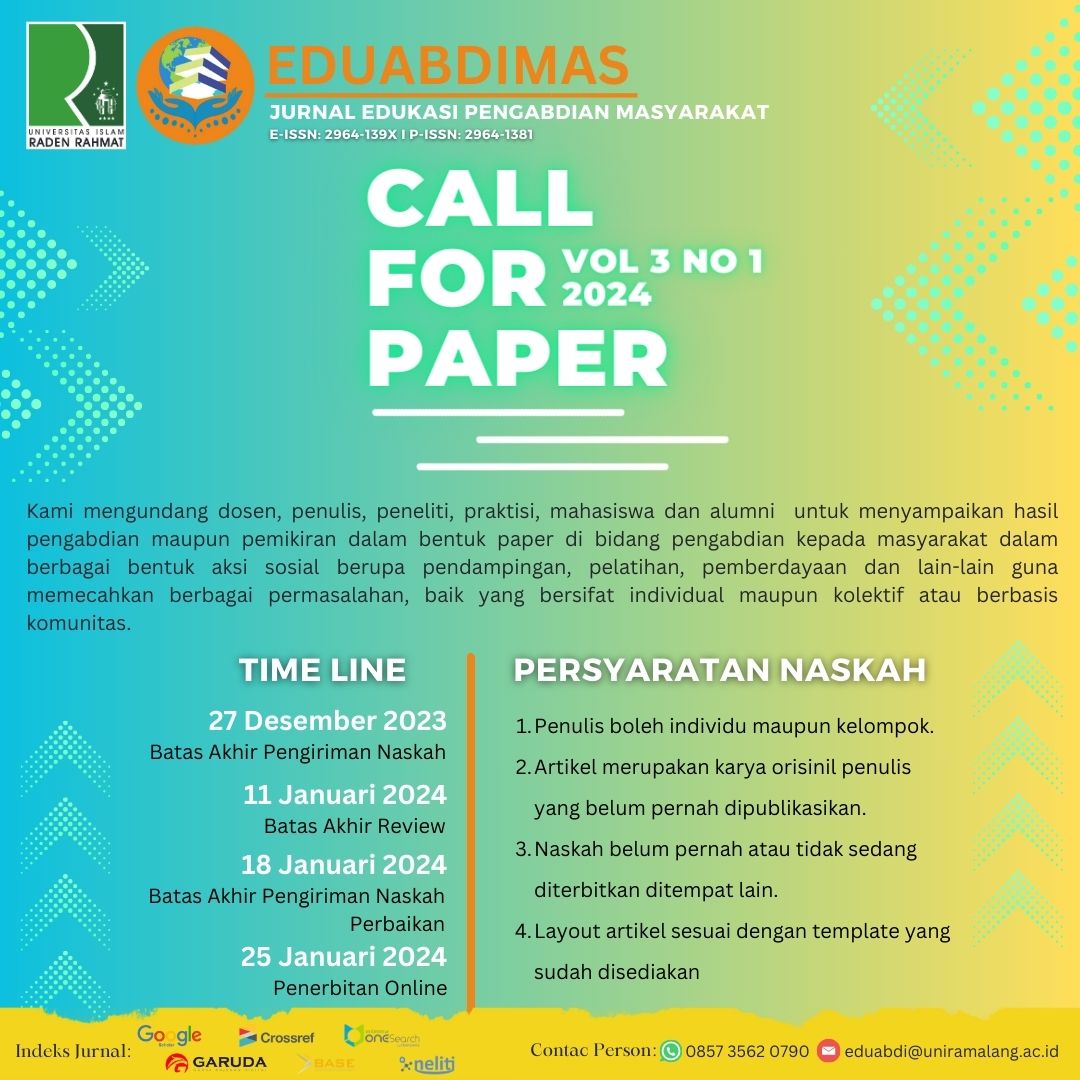 Informasi | Jurnal Edukasi Pengabdian Masyarakat